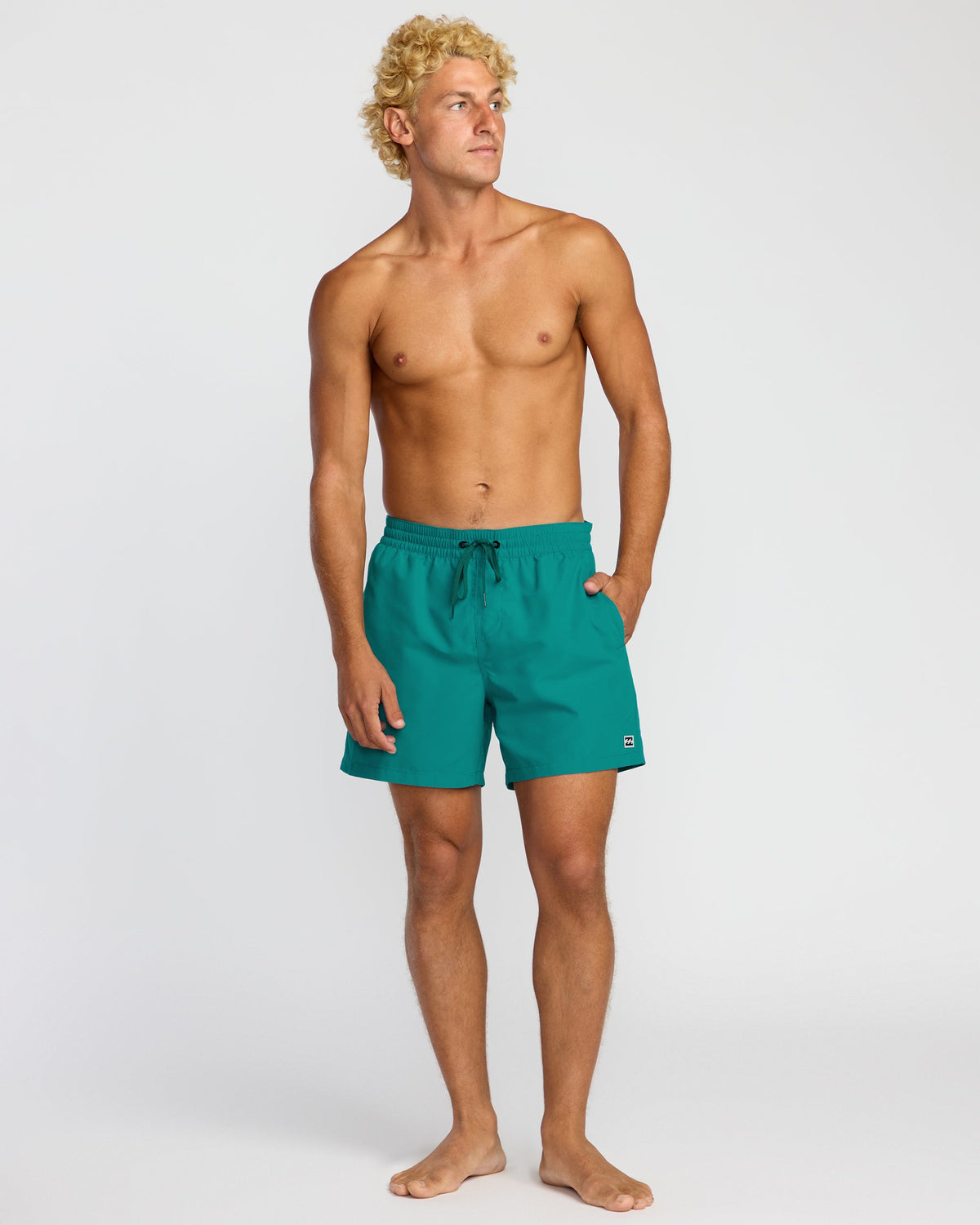 All Day Laybacks 16 Trunks - Real Teal