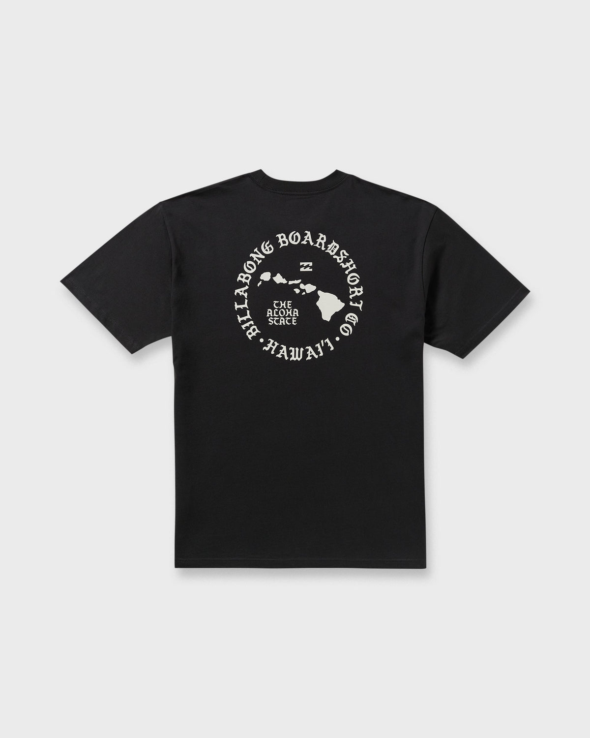 Aloha Island Hi Regular Short Sleeve T-Shirt - Washed Black