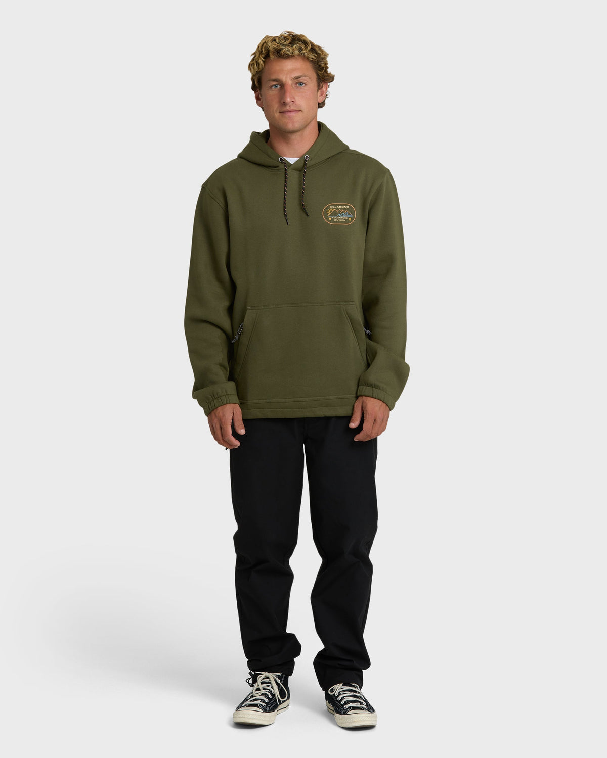 A/Div Compass Pullover Hoodie - Winter Moss