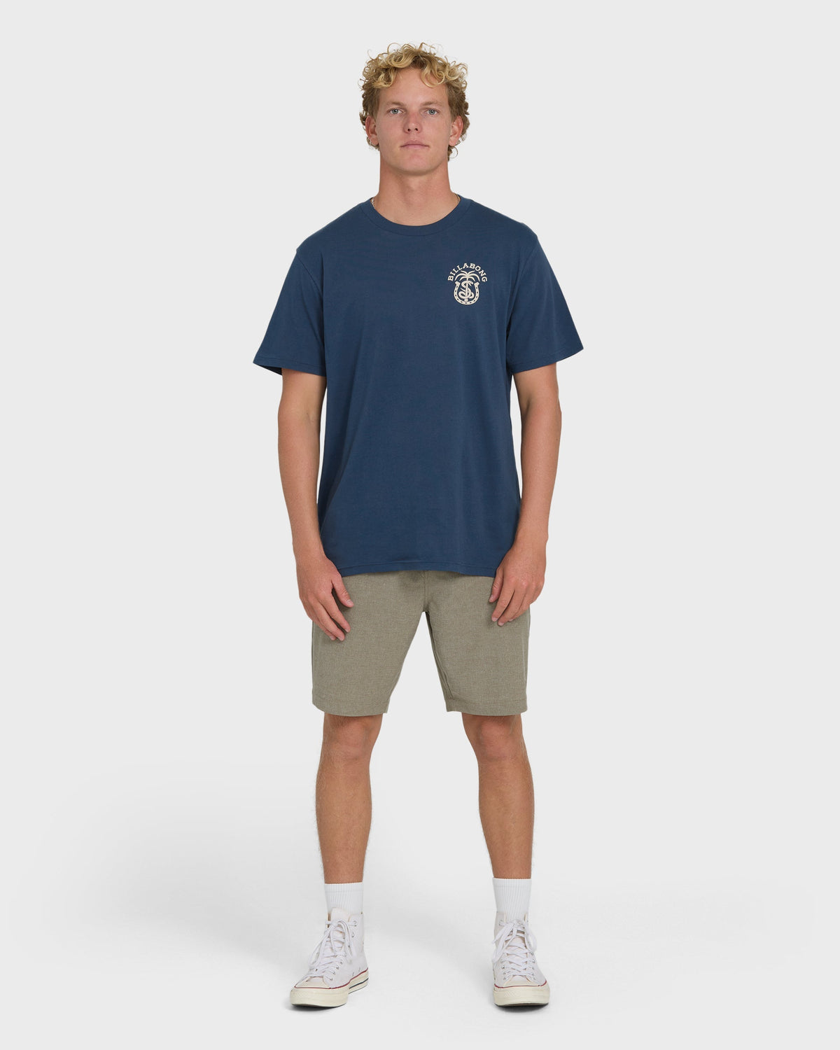 Forge Premium Short Sleeve Cotton T-Shirt - Dark Denim