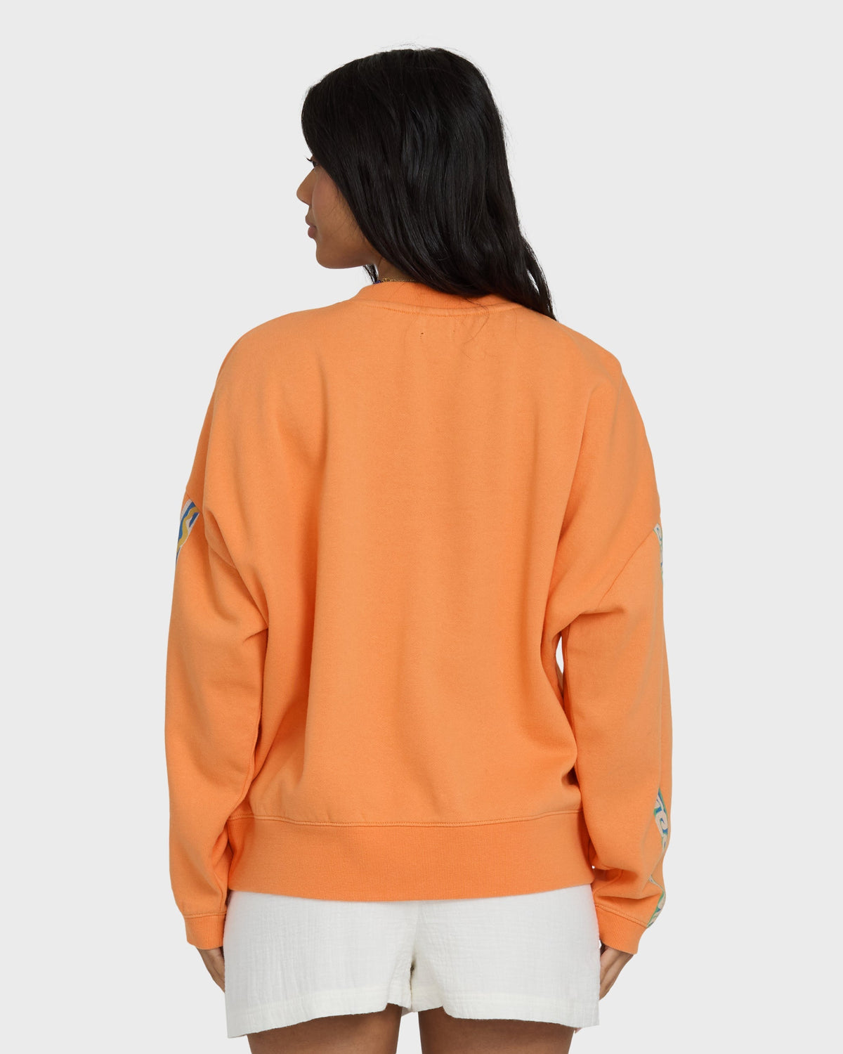 Palm Crewneck Sweatshirt - Tangerine