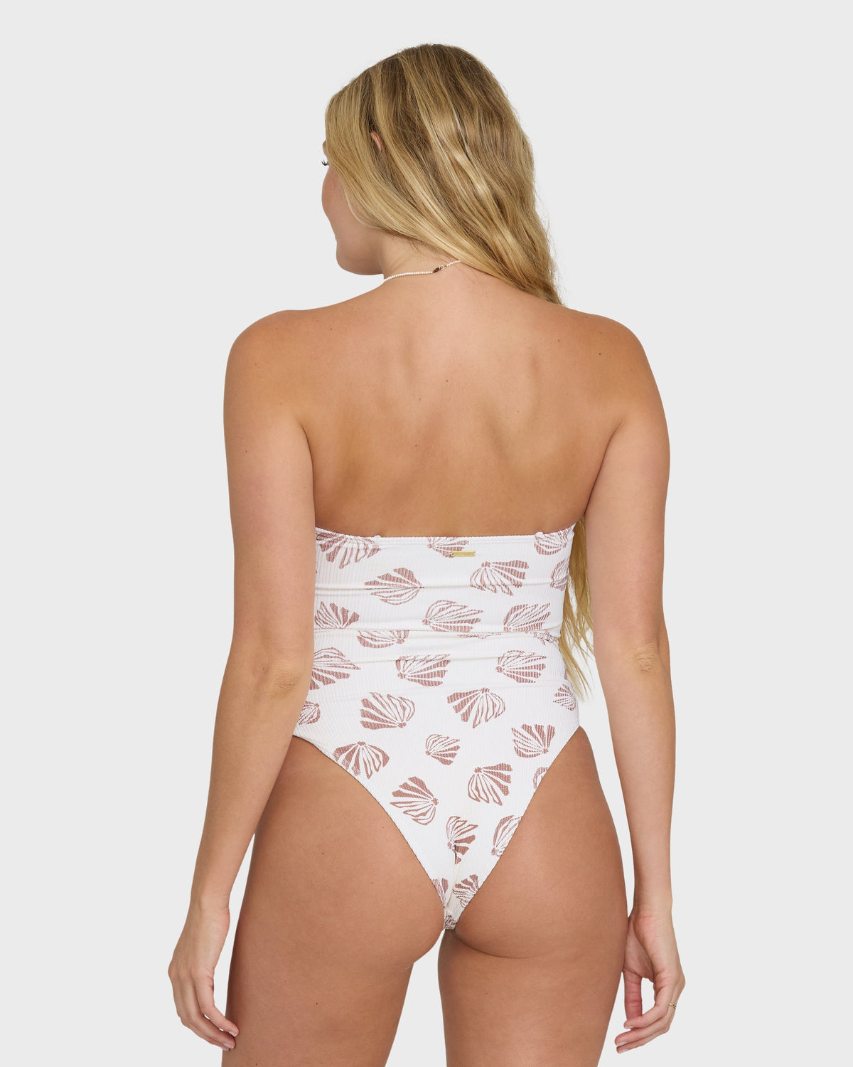 Sandy Shells Hailey One Piece Swimsuit - Salt Crystal