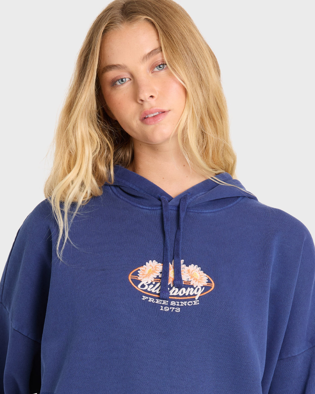 Find Paradise Palm Pullover Hoodie - True Navy